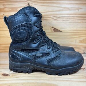 Thorogood Men's Size 12 Black Tactical Boots Waterproof Zip up